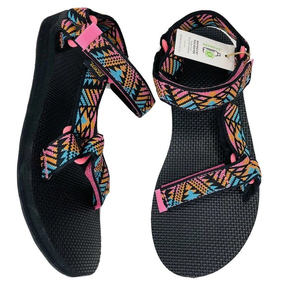Teva Shoes - TEVA Women's Sandals 7 NWOB Neon Multi Originals